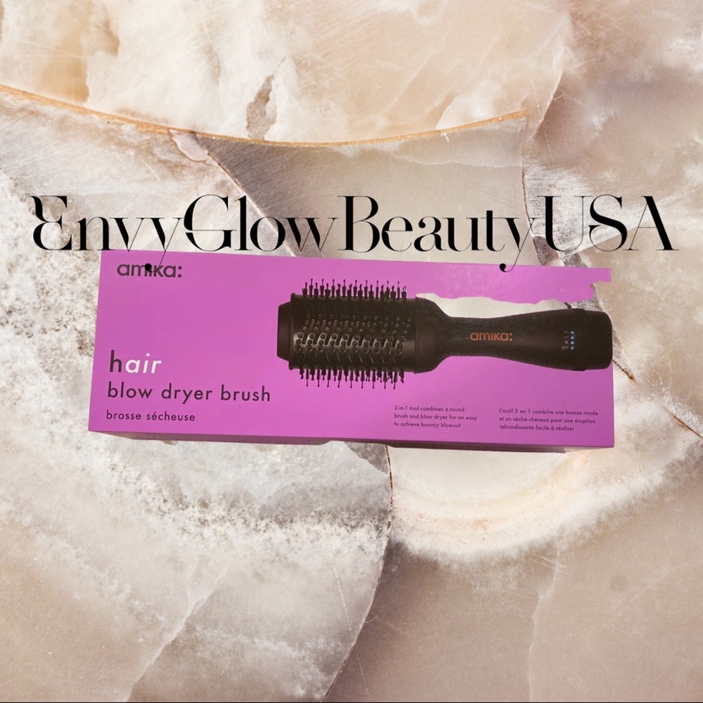 Amika Hair Blow Dryer Brush 2 in 1 Tool